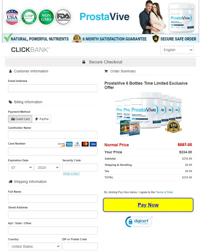 prostavive-secure-checkout-page